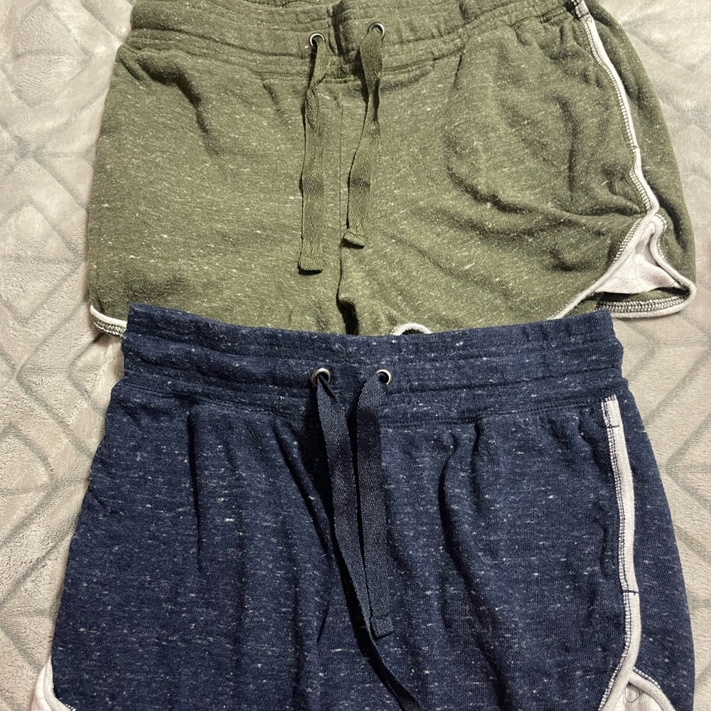 2 pairs comfy shorts